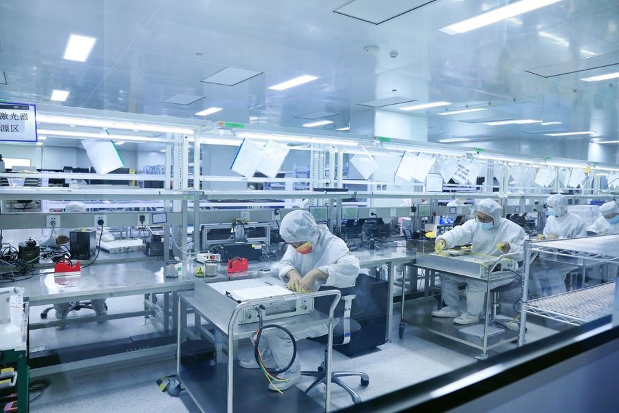 Hyperline Beijing Ltd. производственная линия производителя